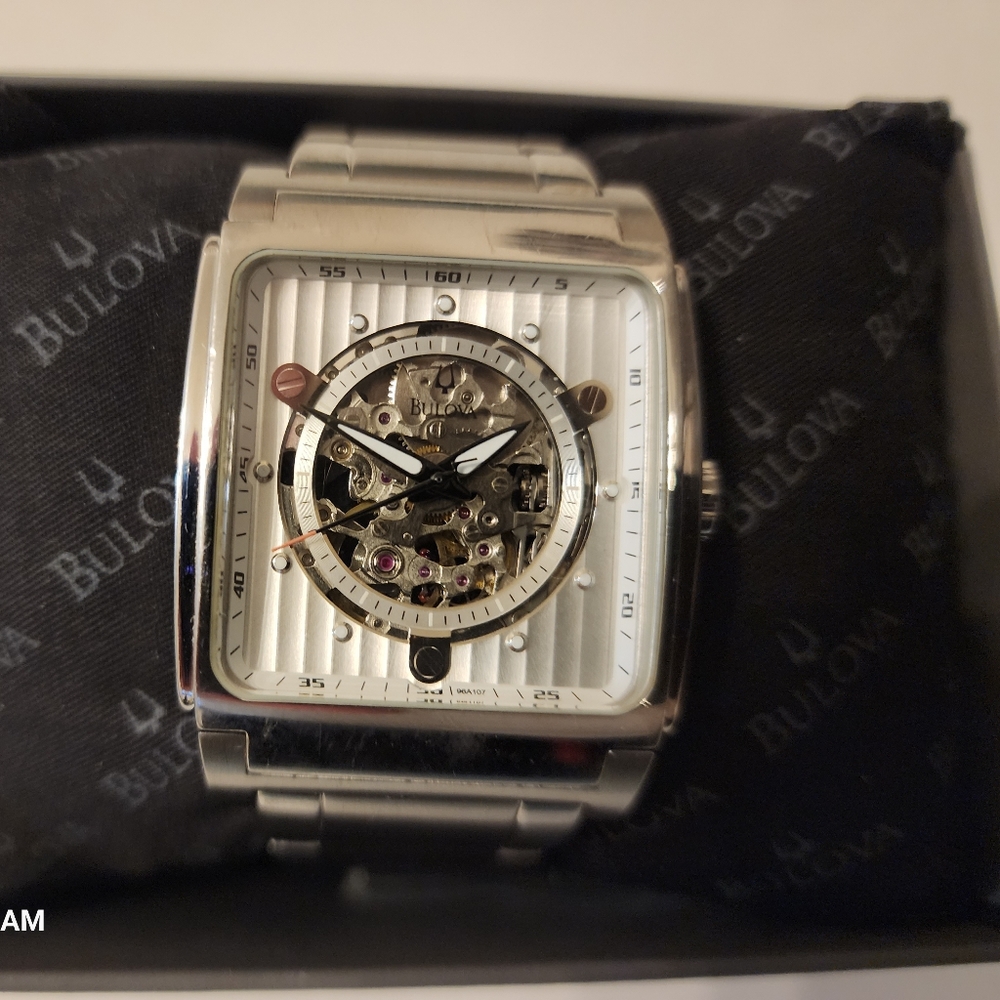 Bulova Skeleton Watch C877647